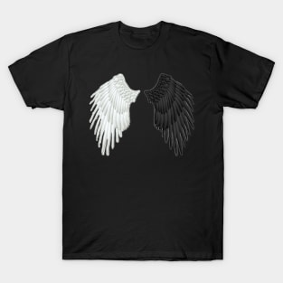 black and white wings T-Shirt